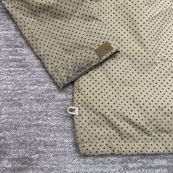 Special Blend Jacket Womens Large Brown Polka Dot 10K Hooded Faux Fur Snowboard - Picture 12 of 16